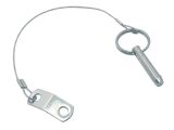 Sicherungsseil mit Steckbolzen Edelstahl A2 250mm,...