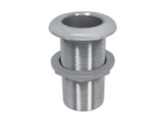 Borddurchlass mit Gewinde Edelstahl A4 1 1/4"