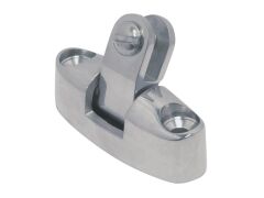 Decksgelenk mit Gabelkopf Edelstahl A4 70mm