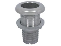 Borddurchlass mit Schlauchanschluss Edelstahl A4 für Schlauch 13mm (1/2")