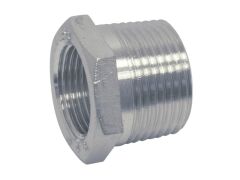 Reduzierstück mit Innen-/Außengewinde Edelstahl A4 3/4" - 1/2"