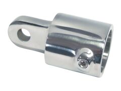 Rohrendkappe, verstärkt Edelstahl A4 für Rohr 22mm