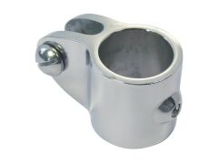 Rohrmittelstück, verstärkt Edelstahl A4 für Rohr 30mm