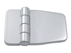 Scharnier mit Abdeckung Edelstahl A4 57x37mm