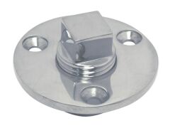 Lenzstopfen, rund Edelstahl A4 50mm