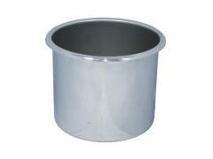 Getränkehalter für Einbau Edelstahl A2 95x83mm