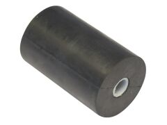 Seitenrolle mit Buchse Gummi 100x62mm