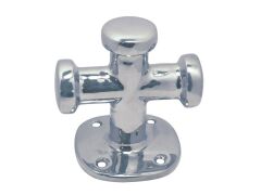 Kreuzpoller Edelstahl A4 60x60x85mm