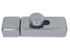 Schieberiegel für Aufbau, federgelagert A4/Nylon 72x30mm