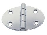 Scharnier, oval Edelstahl A2 67x48mm