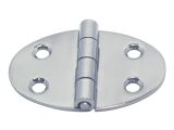 Scharnier, oval Edelstahl A2 51x35mm