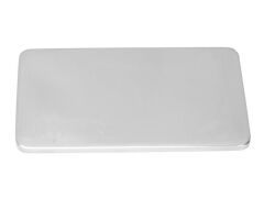 Gegenplatte, rechteckig Edelstahl A2 80x45mm