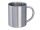 Isolierbecher, mattiert 18-8 doppelwandig 0,3L