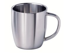 Cappuccino Becher, hochglanzpoliert 15-1 doppelwandig 0,3L