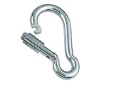 Karabinerhaken mit Springverschluss Edelstahl A4 10x100mm