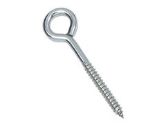 Ösenschraube mit Holzgewinde, schwer Edelstahl A4 8x84mm, Auge 20mm