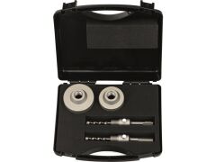 Schlagbohrkronen-Set 68/82 mm Aufn. (sds-plus /6-kant) +Zentrierbohrer Aufnahme M22