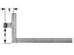 1 Paar Winkelband 20mm Rolle / 600x1000 - Feuerverzinkt