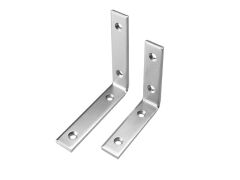 Treppenwinkel schwer, 120 x 120 x 20 x 5 - blau-verzinkt