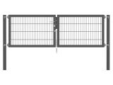 Doppeltor Flexo Plus 8/6/8 - Anthrazit - 2500x800