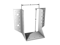 Balkenschuh Typ A, Sendzimirverzinkt (ETA) - 63 x 100mm