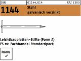 1kg x DIN 1144 Leichtbauplatten Stifte 3,4 x 80 galv....