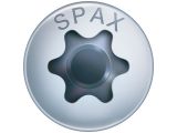 1000 Stück SPAX Halbrundkopf T-STAR plus VG, WIROX - 3,5 x 12
