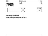 2000 x DIN 7985 Linsenkopfschrauben 4.8 M3 x 5 - H blank