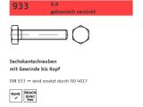 100 x ISO 4017 8.8, M6 x 20 galv. verzinkt