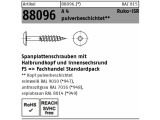 100 x Spanplattenschrauben Rundkopf 5,5x35/22 T20 RAL7016...