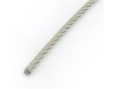 Edelstahldrahtseil weich/flexibel 7x19 Edelstahl A4 5,0mm (250m)