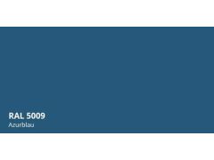 Farbpulver RAL 5009 Azurblau glatt seidenglänzend