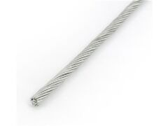 Edelstahldrahtseil mittelweich 7x7 sZ Edelstahl A4 4mm (250m)