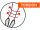 10er Pack 1/4" STAR Bit L50mm PH2 Zirkoniumnitrid