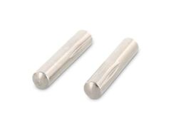 500 x Steckkerbstifte DIN 1474 Edelstahl A1 - 2,5X12