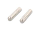 100 x Steckkerbstifte DIN 1474 Edelstahl A1 - 6X45