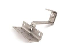 Vario-Solarhaken, 3-fach verstellbar Edelstahl A2 - 140X56X5 - 6mm Stiel