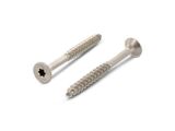 500 x Senkkopf-Holzbauschrauben Edelstahl A2, 3,0X35/24...