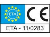 100 x Seko-Holzbauschrauben mit Fräsrippen, Schneidkerbe Art. 9147 Edelstahl A2, 10,0X300/105 TX40 CUT (ETA)