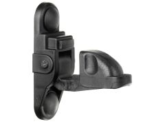 Verstellbarer Feststeller 10 bis 86mm aus Kunststoff mit Anschlag - Schwarz