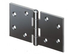 Scharnier mit lösbaren Stift für Klappladen 120 x 80 x 2,5 - Schwarz