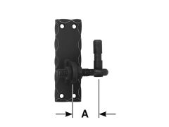 Verstellbare Haken D5 Randgehämmert - 20mm Dorn