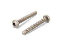 1000 Stück Linsenschrauben DIN 7985 Edelstahl A2 - M 2,5 X 20 (TX8)