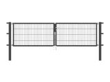 Stabgitter Doppeltor - Anthrazit - Breite 3000 x...