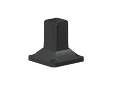 Pfostenfuß für Zaunfeldpfosten 51 x 51mm Anthrazit