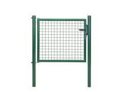 Wellengitter Einzeltor  Zinkph. Grün RAL6005 - 1000x750mm