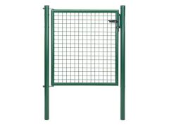 Wellengitter Einzeltor  Zinkph. Grün RAL6005 - 1000x1000mm