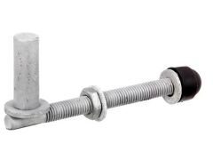 1 Paar Kloben zum Durchschrauben 16/140 Feuerverzinkt