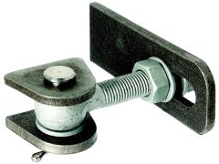 Torband für 180° Öffnung lang zum Anschweißen M12/120 Stahl/roh