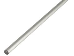 Rundstange Alu Silber eloxiert - 2000mm - 12mm Durchmesser